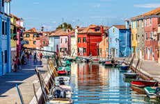 Giro in barca alle isole di Murano e Burano